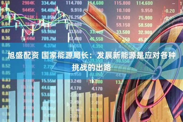 旭盛配资 国家能源局长：发展新能源是应对各种挑战的出路